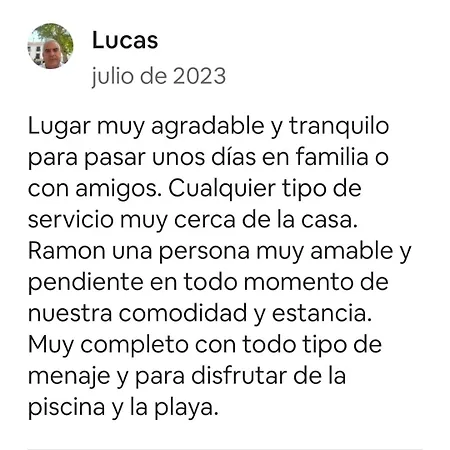 Villa Con Capacidad 8 Personas Chiclana de la Frontera