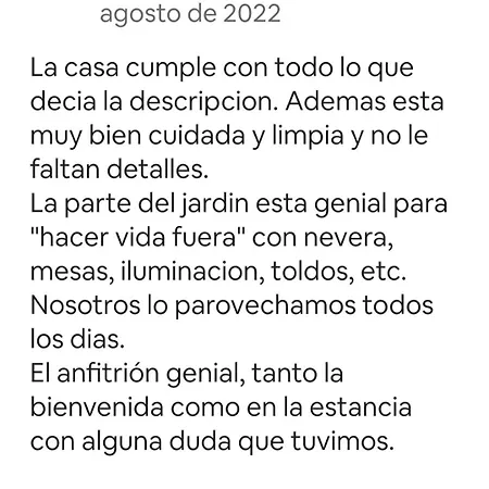 Villa Con Capacidad 8 Personas